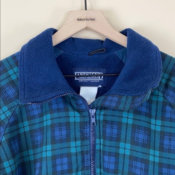 Vintage Lands end plaid jacket - Picture 2 of 5